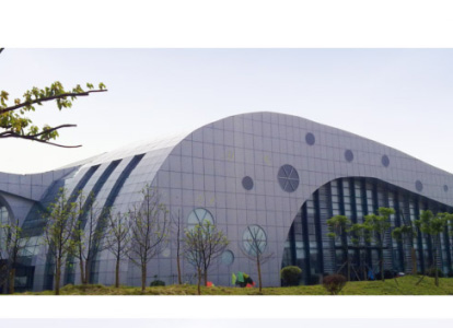 菏泽会议中心外景网架工程